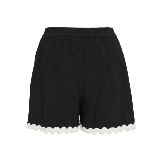 Vila vimanda wavy rw shorts 14106793 black beauty 06902.990.0020 large