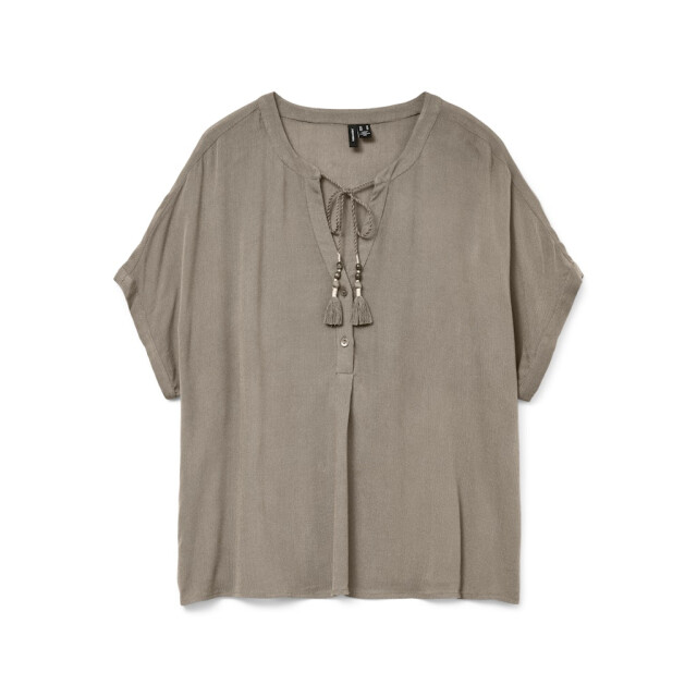 Vero Moda vmbente ss wide top wvn ga 10329387 silver mink 06613.185.0124 large