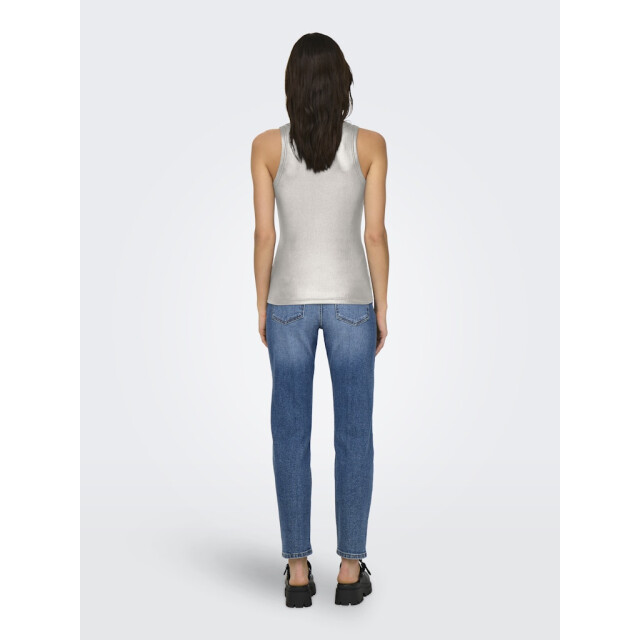 Only onlsol life s/l glitter rib top jrs 15325270 cloud dancer 06010.198.0067 large