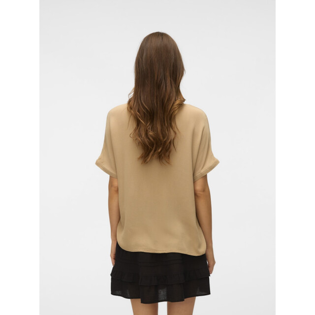 Vero Moda vmbente ss wide top wvn ga 10329387 silver mink 06613.185.0124 large