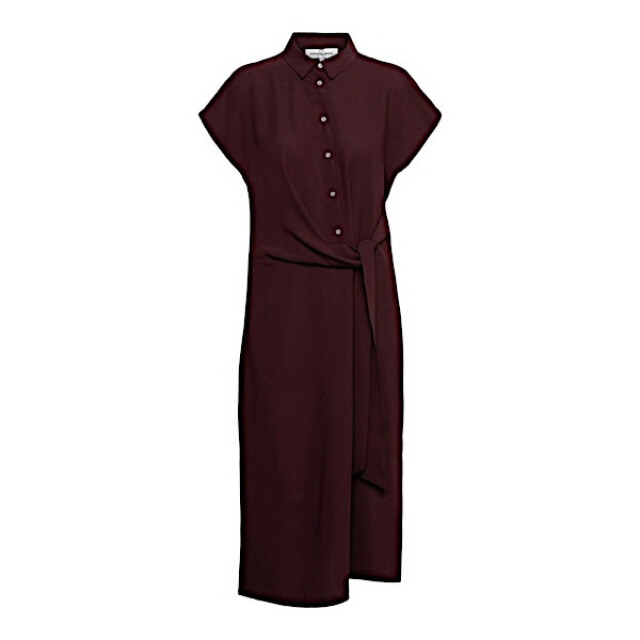 &Co Woman &co women jurk elianna aubergine Elianna - Aubergine large