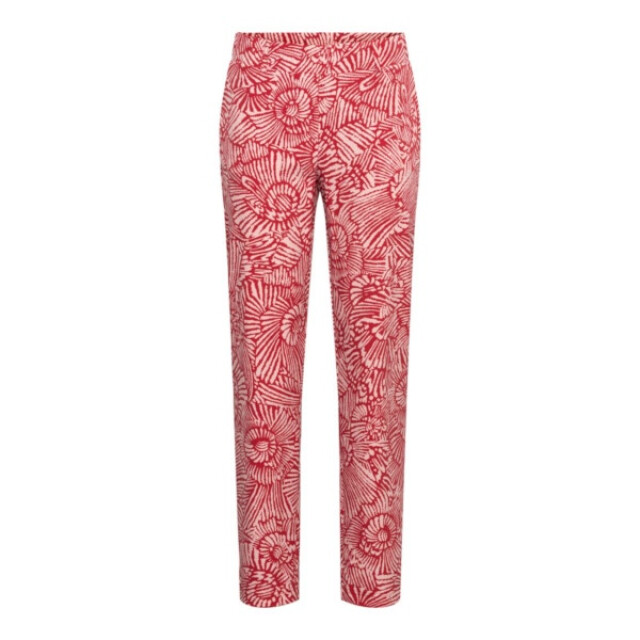 &Co Woman &co women broek possie flower stone red multi Possie flower - Stone Red multi large