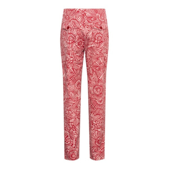&Co Woman &co women broek possie flower stone red multi Possie flower - Stone Red multi large