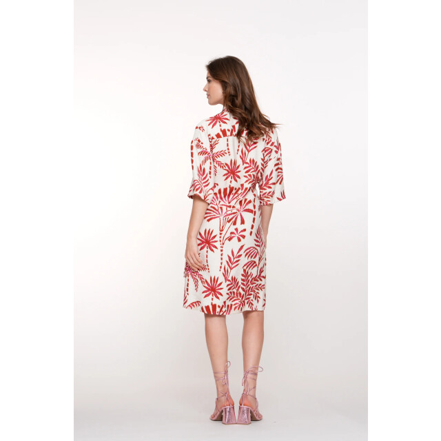 Geisha 57330-20 718 dress ecru/burgundy 57330-20 718 large