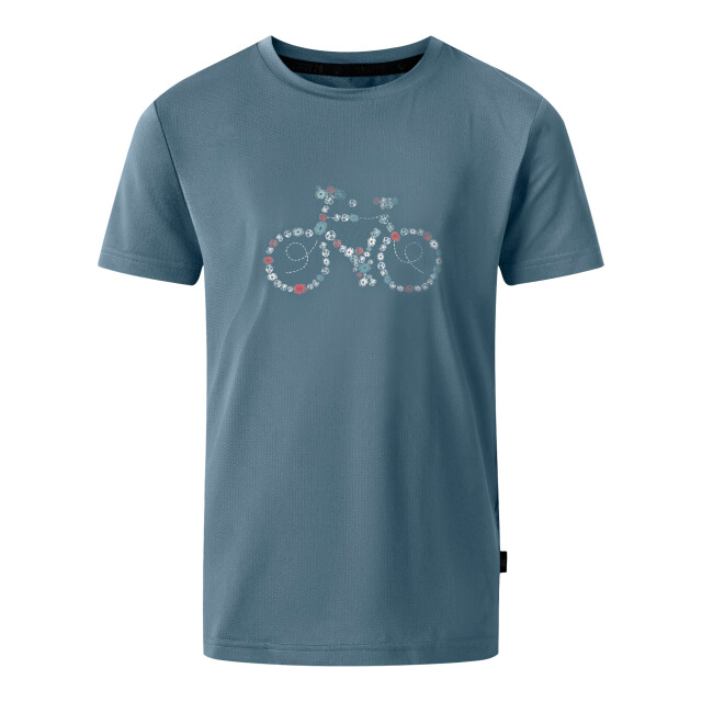 Dare2b Kinderen/kinderen amuse ii fietst-shirt UTRG11921_elementgrey large
