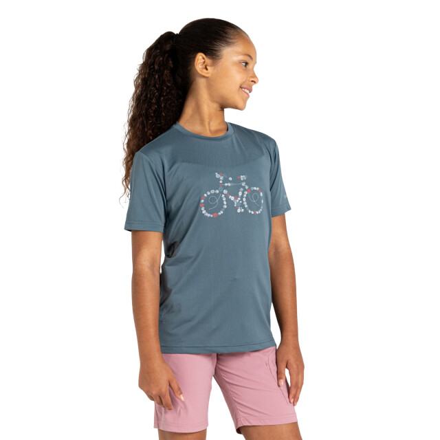 Dare2b Kinderen/kinderen amuse ii fietst-shirt UTRG11921_elementgrey large