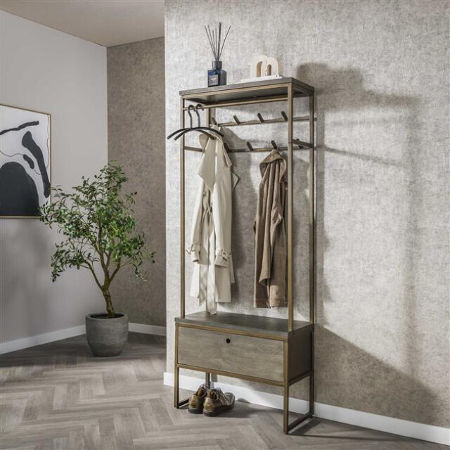 Hoyz garderobemeubel roede ferro brons antiek 3187673 large