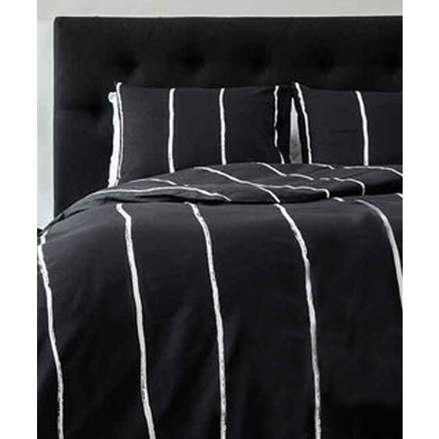 DoubleDry Luxe dekbedovertrek fair biologisch katoen 240x200/220 lily streep 2825777 large
