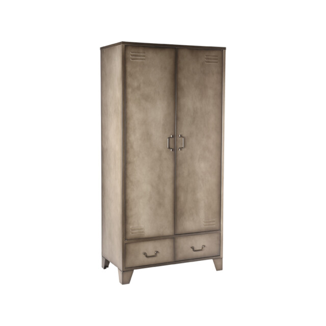 Label51 Bergkast fence vintage metaal metaal 2-deurs 185 cm 3187608 large