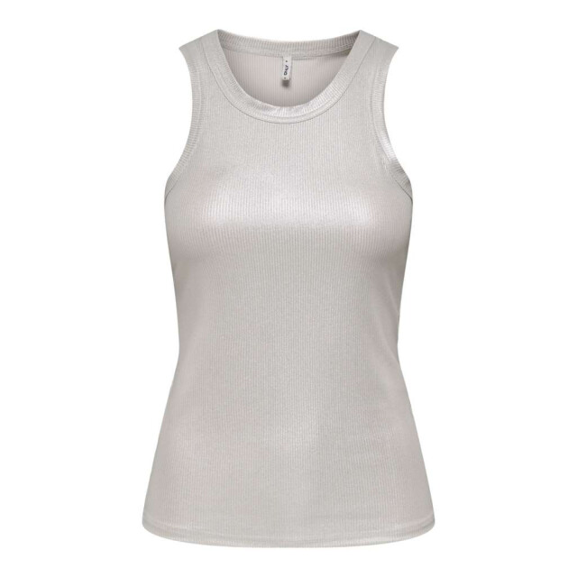 Only Onlsol life s/l glitter rib top jrs cloud dancer/c 15325270-177922006 large