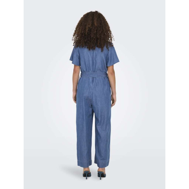 Only Onlbea hanna ss dnm jumpsuit bj medium blue denim 15344281-179695 large