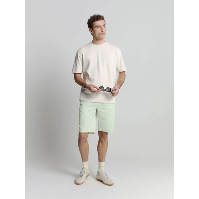No Excess Short chino garment dyed light weig mint 278190310SN-058 large