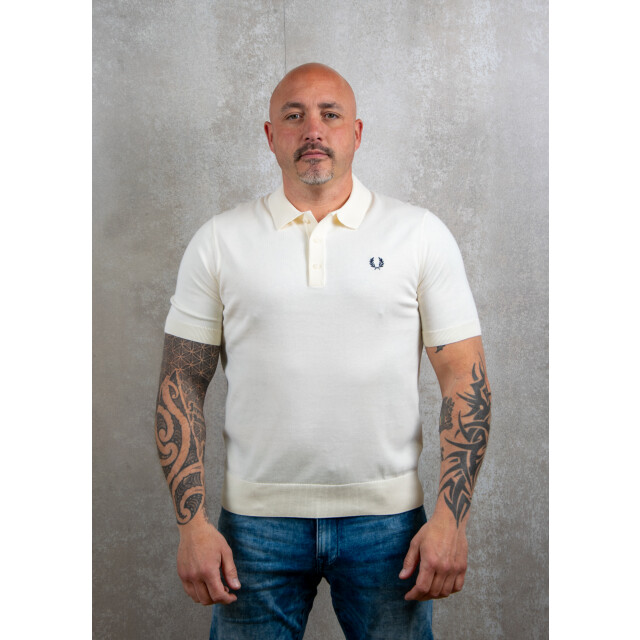 Fred Perry Cotton knitted shirt 110.01.0038 large