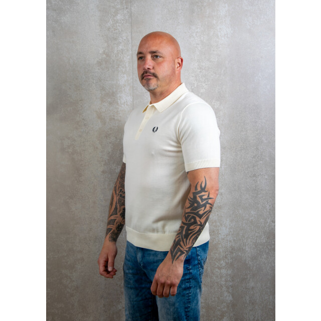 Fred Perry Cotton knitted shirt 110.01.0038 large
