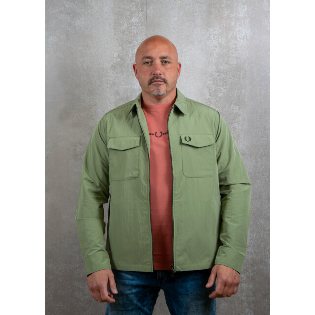 Fred Perry Zip through overshirt 123.40.0034 large