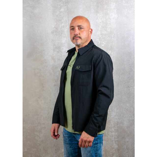 Fred Perry Zip through overshirt 123.10.0053 large