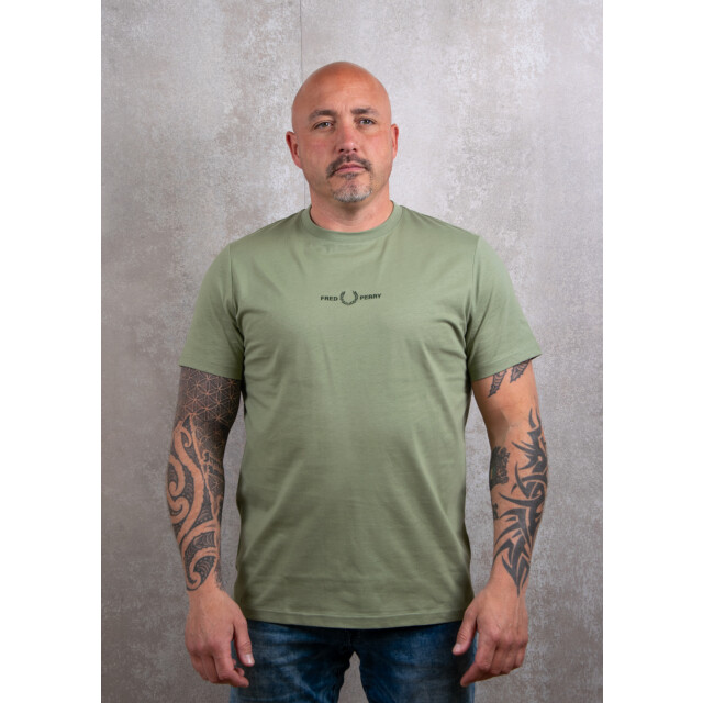 Fred Perry Embroidered t-shirt 100.40.0729 large
