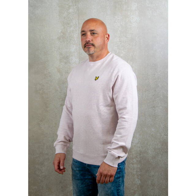 Lyle and Scott Heathered crew neck sweatshirt 130.90.0519 large
