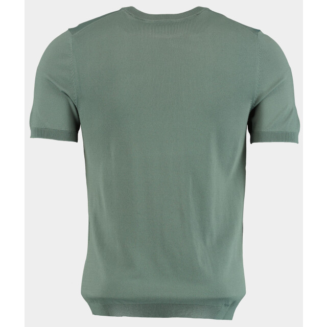 Born with Appetite T-shirt korte mouw wake knitted t-shirt 25108wa35/942 steel 186890 large