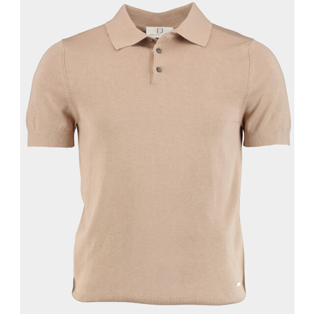 Born with Appetite Polo korte mouw wolf knitted polo 25108wo51/820 sand 186893 large