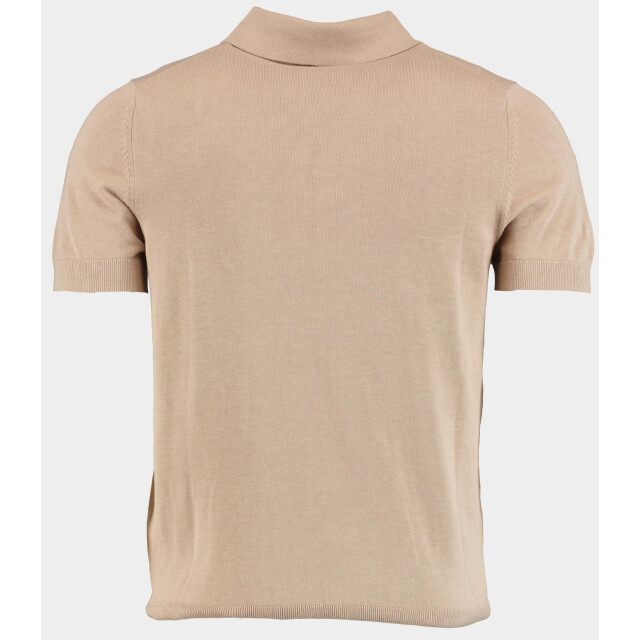 Born with Appetite Polo korte mouw wolf knitted polo 25108wo51/820 sand 186893 large