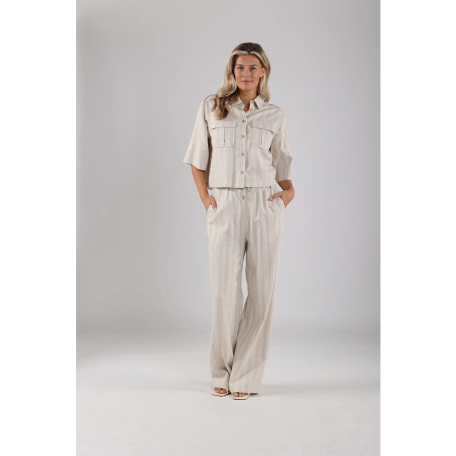 Nukus Nks02011 bodine blouse stripe NKS02011 Bodine Blouse Stripe large