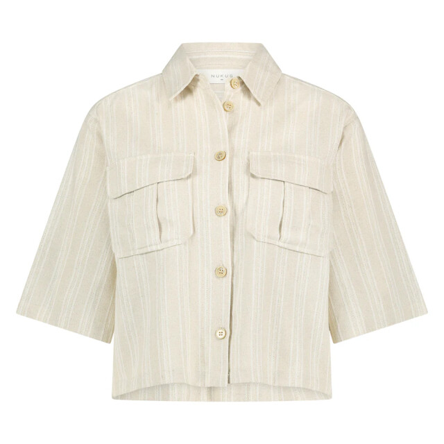 Nukus Nks02011 bodine blouse stripe NKS02011 Bodine Blouse Stripe large