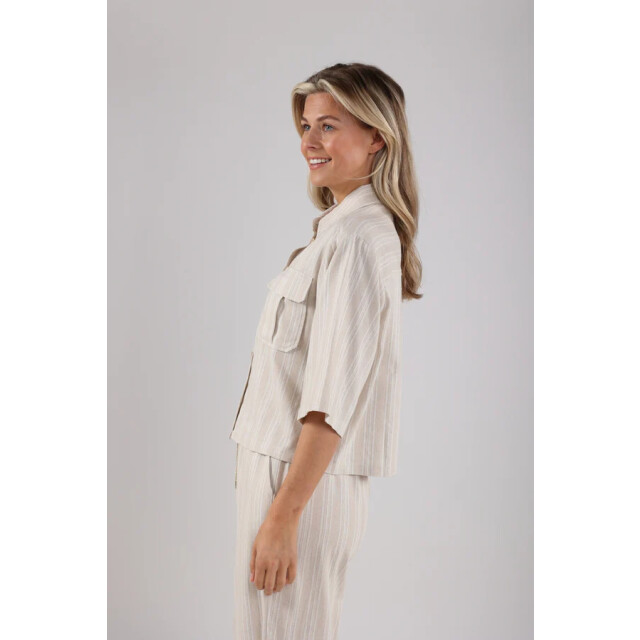 Nukus Nks02011 bodine blouse stripe NKS02011 Bodine Blouse Stripe large
