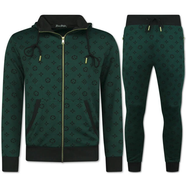 Top-Star Joggingpak volwassenen trainingspak FF-5036AB large