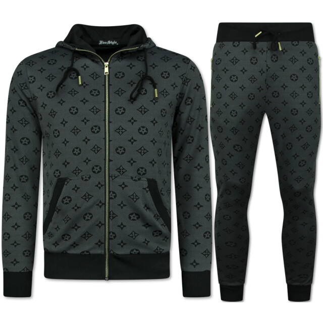 Top-Star Trainingspak joggingpak volwassenen FF-5036AB large