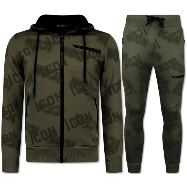 Top-Star Icon twinset joggingpak volwassenen FF-3790AB large