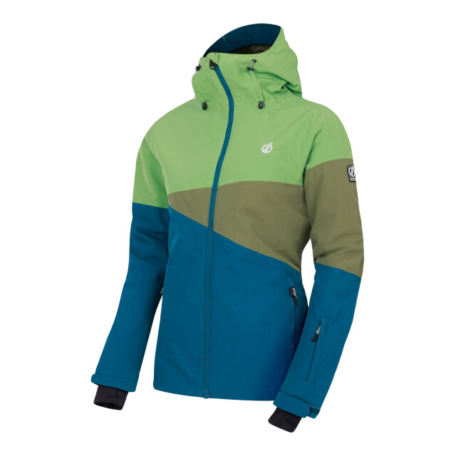 Dare2b Dames ice iii skijas UTRG11991_piquantgreenmoroccanblue large