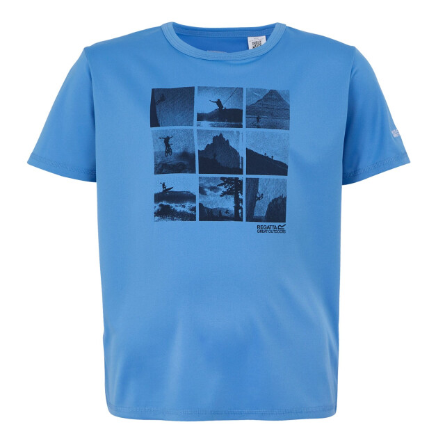 Regatta Kinderen/kinderen alvarado ix raster foto's t-shirt UTRG11914_elysiumblue large