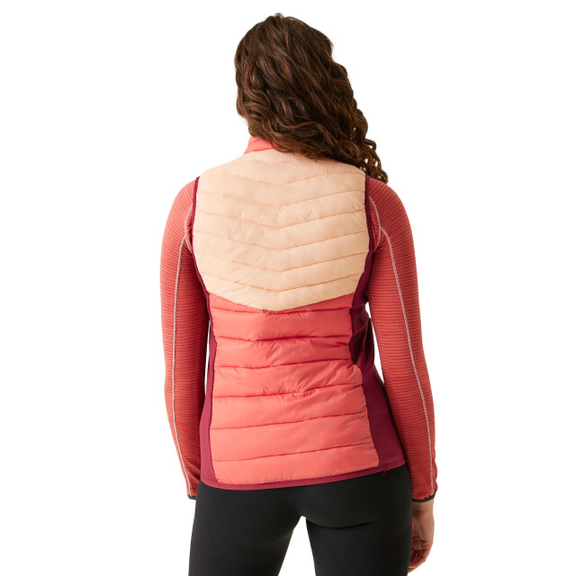 Regatta Dames leedre bodywarmer UTRG12005_rumbaredmineralred large