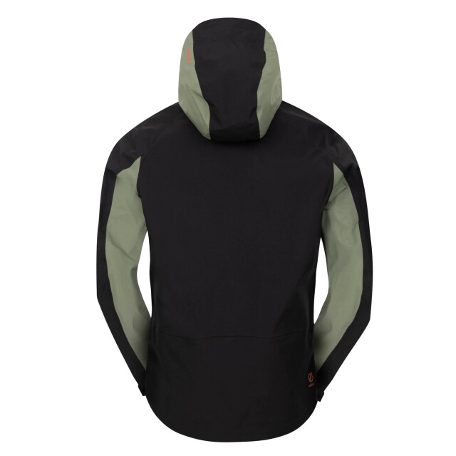 Dare2b Heren roving ii waterdichte jas UTRG11981_olivinegreenblack large