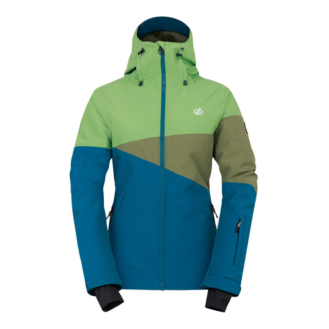 Dare2b Dames ice iii skijas UTRG11991_piquantgreenmoroccanblue large