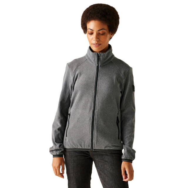 Regatta Dames bayhill fleecejack met rits UTRG12010_sealgrey large