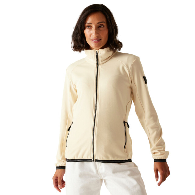 Regatta Dames bayhill fleecejack met rits UTRG12010_lightvanilla large