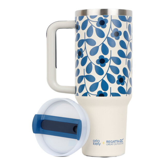 Regatta Orla kiely jasmijn bloem 1.2l thermosmok UTRG12044_blue large