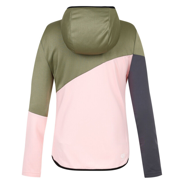 Dare2b Dames convey iii core stretch midlayer UTRG12050_olivinegreencrystalrose large