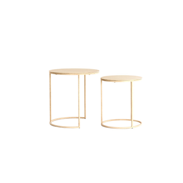 Light & Living bijzettafel sadar Ø52x46cm - set van 2 3184527 large