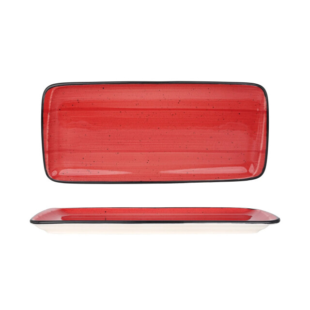 Bonna Serveerschaal aura passion porselein 34x16 cm set van 2 3069951 large