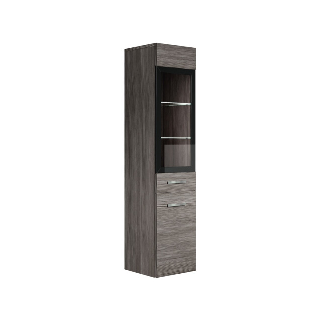 Badplaats Badkamerkast rio 30 x 30 x 131 cm grijs hangende kolomkast 3181277 large
