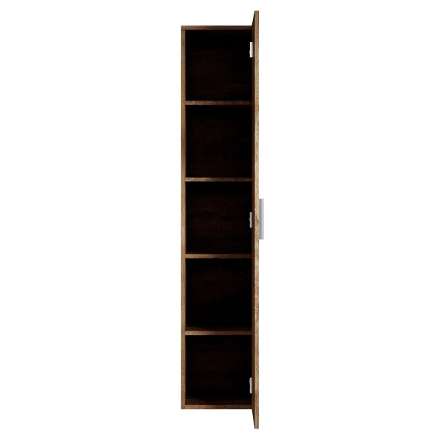 Badplaats Badkamerkast pluto 30 x 30 x 150 cm bruin eiken hangende 3181144 large