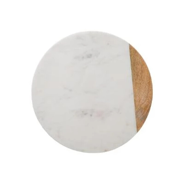 Casa di Elturo Draaiplateau serveerplank marble draaischijf van 100%marmer & hout - Ø30cm 1360921 large