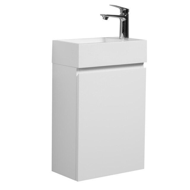 Badplaats Toiletmeubel angela 40 x 22 cm hoogglans fonteinmeubel met 3181183 large
