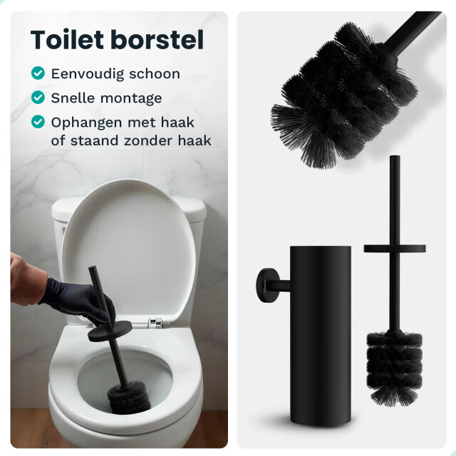 Mirlux Badkameraccessoireset wc zwart 3083757 large