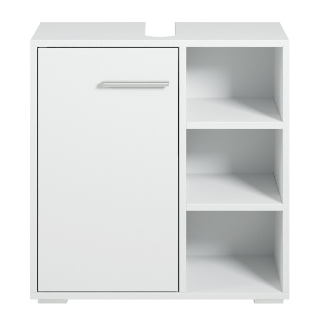 Badplaats Wastafel onderkast neptunus 60 x 28 x 60 cm wit badkamerkast – 3181301 large