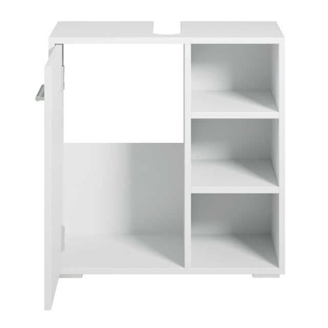 Badplaats Wastafel onderkast neptunus 60 x 28 x 60 cm wit badkamerkast – 3181301 large
