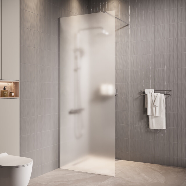 Badplaats Douchewand florida 90 x 200 cm chroom – inloopdouche 8 mm met 3181061 large